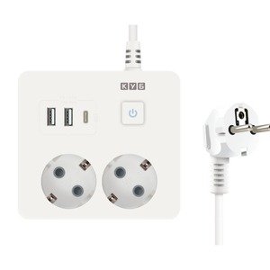 Удлинитель электрический Power Cube SPG5-A4 0.5m