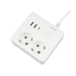 Удлинитель электрический Power Cube SPG5-A4 0.5m