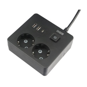 Удлинитель электрический Power Cube SPG5-B4 0.5m