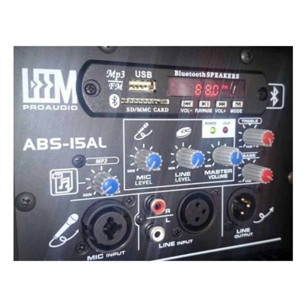 Колонка концертная Leem ABS-15AL