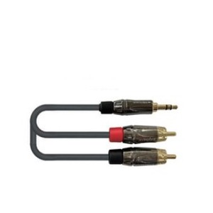 Кабель аудио Jack - RCA Leem AMC-3 0.9m