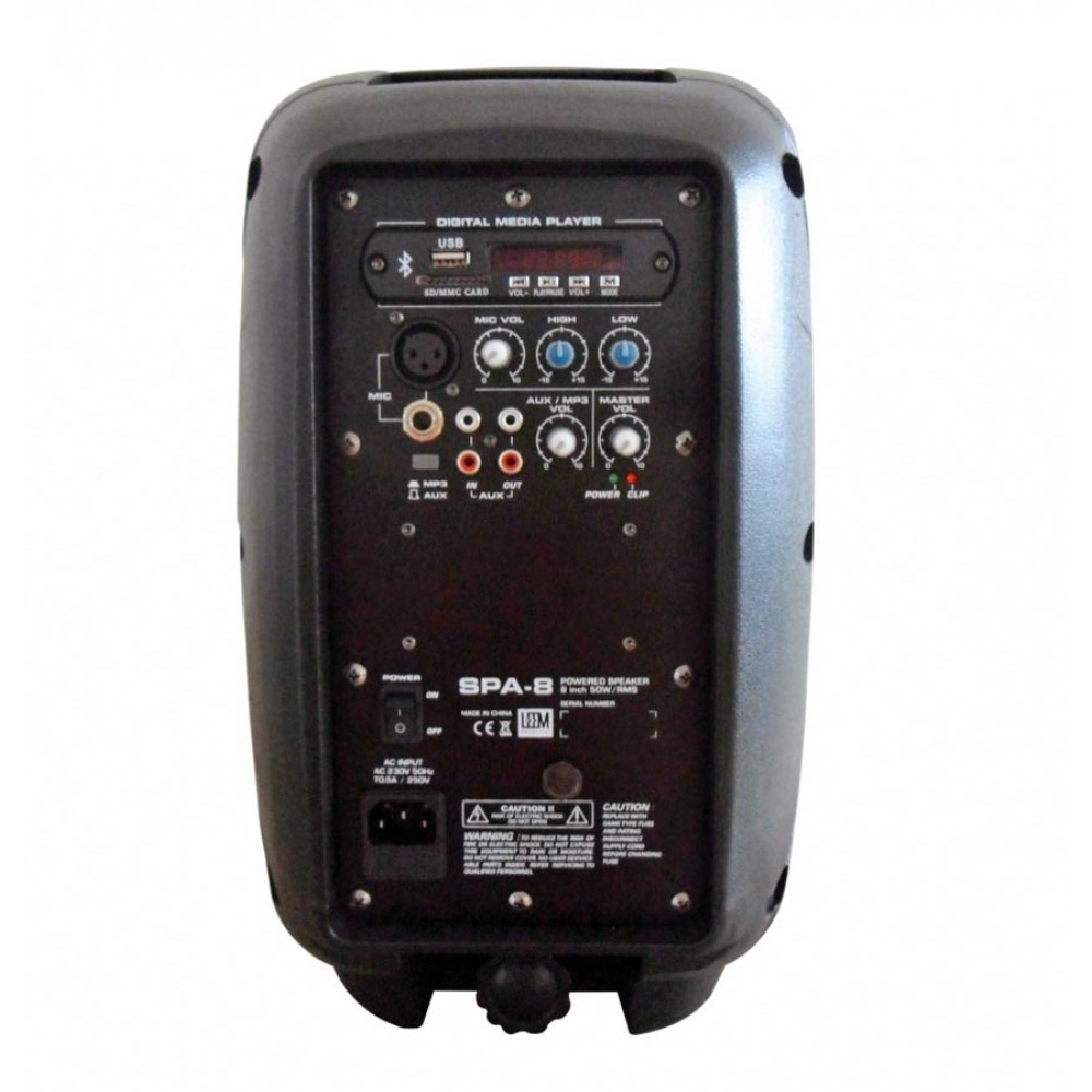 Активная акустика с MP3 плеером Leem SPA-8