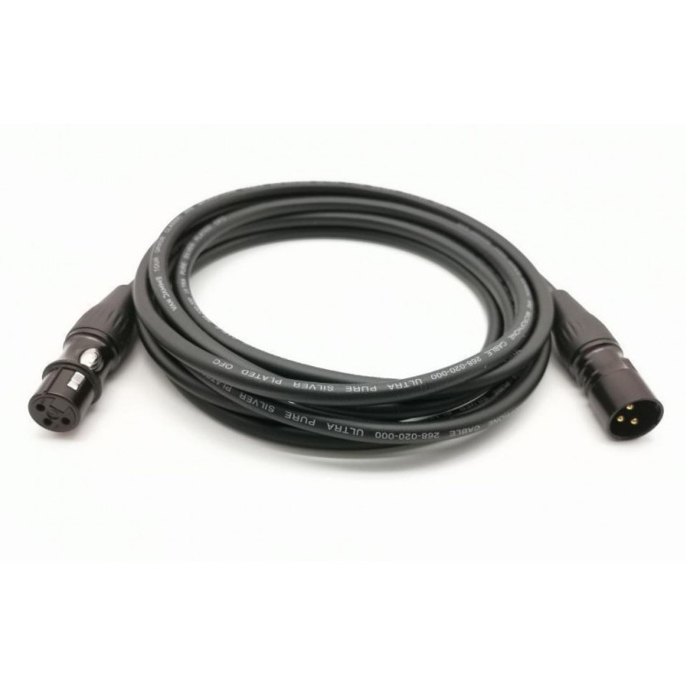 Кабель аудио XLR - XLR ZZcable G1-XLR-M-F-0300-0 3.0m