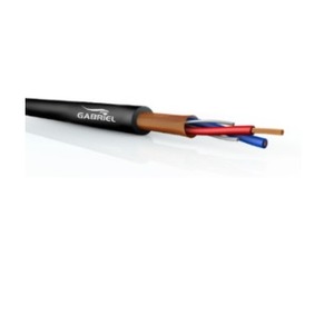 Кабель DMX Gabriel GAD 23 DMX-AES/EBU 2x0,34 PVC BK
