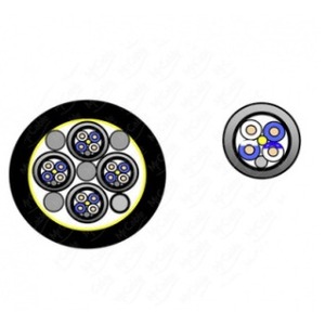 Кабель мультикор в нарезку Gabriel AM SQ AWG26 U/F 4P FRNC-C