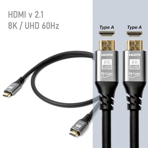 Кабель-HDMI 2.1 MrCable MHC21AM-01-Q8 1.0m