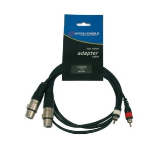 Кабель аудио RCA - XLR American DJ AC-2XM-2RM/3 3.0m