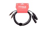 Кабель аудио RCA - XLR FORCE FLC-17/2TW 2.0m