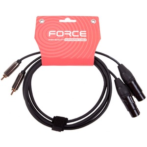 Кабель аудио RCA - XLR FORCE FLC-17/2TW 2.0m