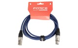 Кабель аудио XLR - XLR FORCE FMC-05/10 BL 10.0m
