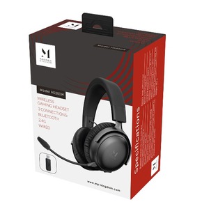 Гарнитура компьютерная Music Public Kingdom HS200W Black