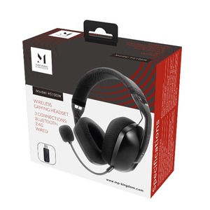 Гарнитура компьютерная Music Public Kingdom HS100W Black