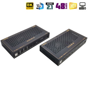 HDMI удлинитель по витой паре с KVM Dr.HD 005007073 EX 90 HBT 8K