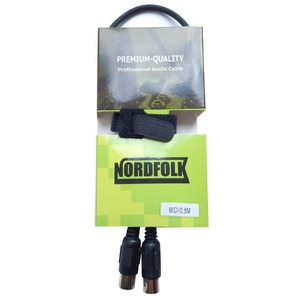 Кабель аудио MIDI - MIDI NORDFOLK MIDI BL 0.5m