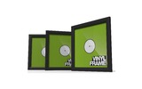 Комплект рамок для обложек винила Glorious Vinyl Frame Set Black