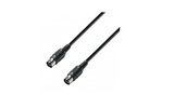 Кабель аудио MIDI - MIDI Adam Hall K3MIDI0075BLK  0.75m