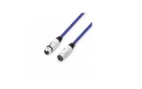 Кабель аудио XLR - XLR Adam Hall K3MMF0100BL 1.0m