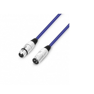 Кабель аудио XLR - XLR Adam Hall K3MMF0100BL 1.0m