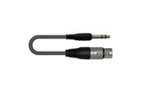 Кабель аудио Jack - XLR Leem STBF-5 1.5m
