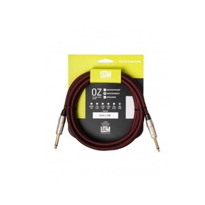 Кабель аудио Jack - Jack Leem FAS-3 BK/RD 3.0m