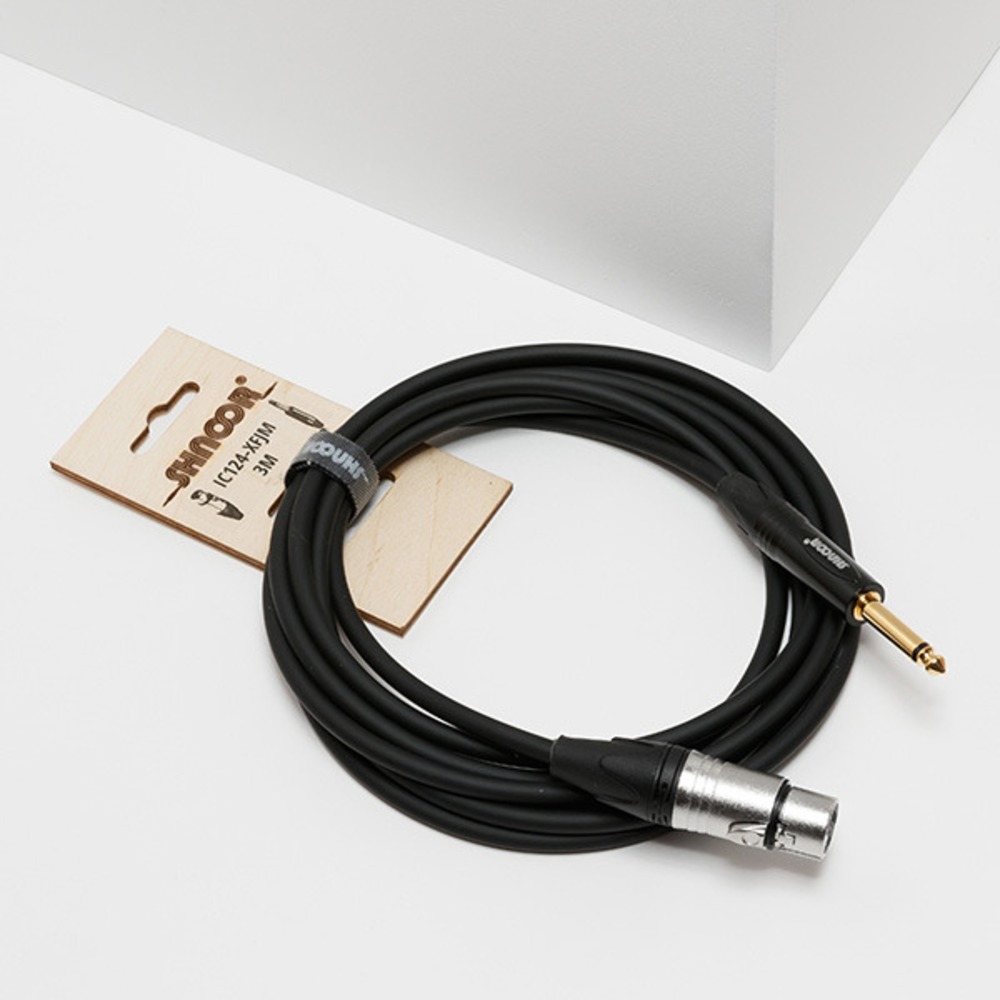 Кабель аудио Jack - XLR Shnoor IC124-XFJM 5.0m