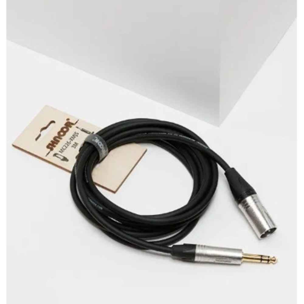 Кабель аудио Jack - XLR Shnoor MC226-XMJS 1.5m