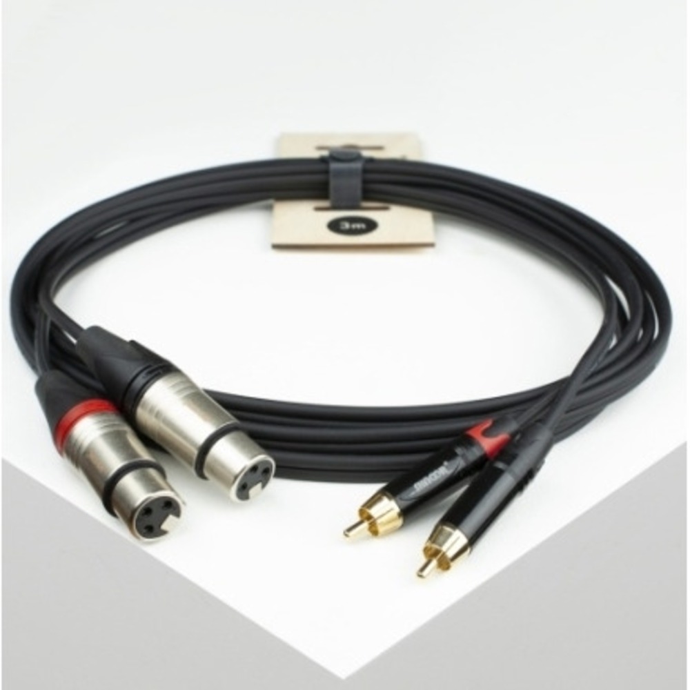 Кабель аудио RCA - XLR Shnoor RCA2XF 6.0m