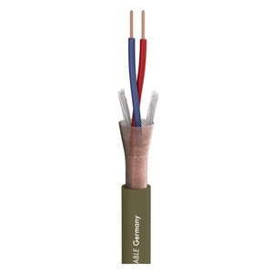 Микрофонный кабель Sommer Cable 200-008M Captain Flexible Green 100.0m
