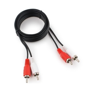 Кабель аудио RCA - RCA Cablexpert CCA-2R2R-5M-N 5.0m