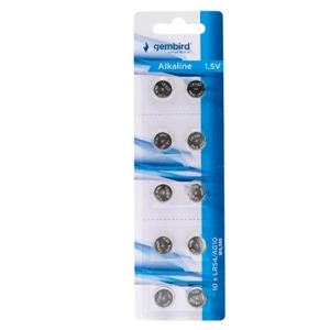 Батарейка Gembird GB-LR54-10B, тип LR54(AG10), 10шт, блистер