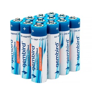 Батарейка Gembird GB-R6P-12F, тип AA, 12шт, пленка