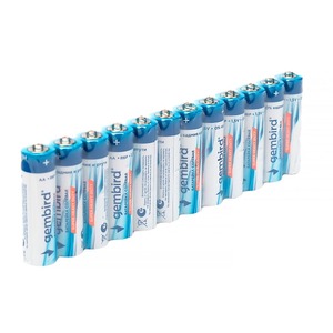 Батарейка Gembird GB-R6P-12F, тип AA, 12шт, пленка