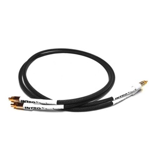 Кабель аудио Black Rhodium Intro Stereo RCA Black 1.0m