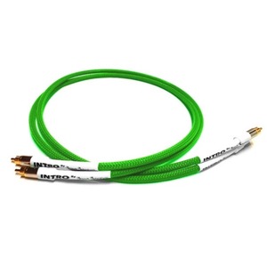 Кабель аудио Black Rhodium Intro Stereo RCA Green 1.0m