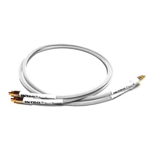 Кабель аудио Black Rhodium Intro Stereo RCA White 1.0m