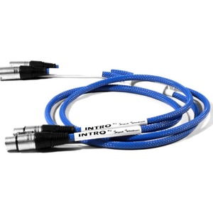 Кабель аудио Black Rhodium Intro Stereo XLR Blue 1.0m