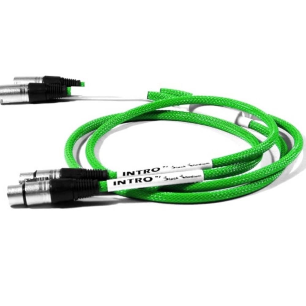 Кабель аудио Black Rhodium Intro Stereo XLR Green 1.0m