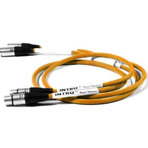 Кабель аудио Black Rhodium Intro Stereo XLR Orange 1.0m