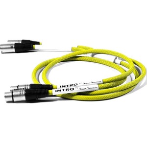 Кабель аудио Black Rhodium Intro Stereo XLR Yellow 1.0m