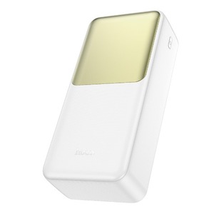 Портативный аккумулятор hoco 6942007634861 J136B, с дисплеем, белый