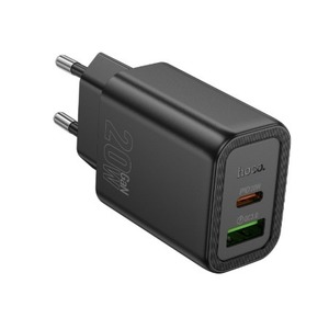 Зарядное устройство сетевое hoco 6942007644235 N61, черный