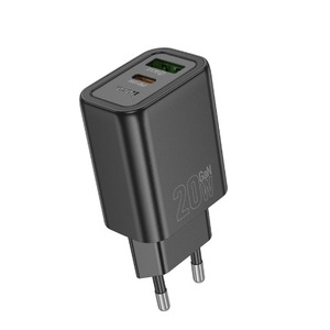 Зарядное устройство сетевое hoco 6942007644235 N61, черный