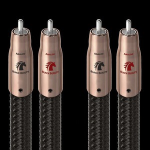 Кабель аудио RCA - RCA Audioquest Black Beauty 2RCA-2RCA 0.6m