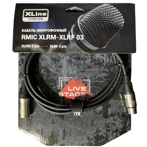Кабель аудио XLR - XLR Xline Cables RMIC XLRM-XLRF 06 6.0m