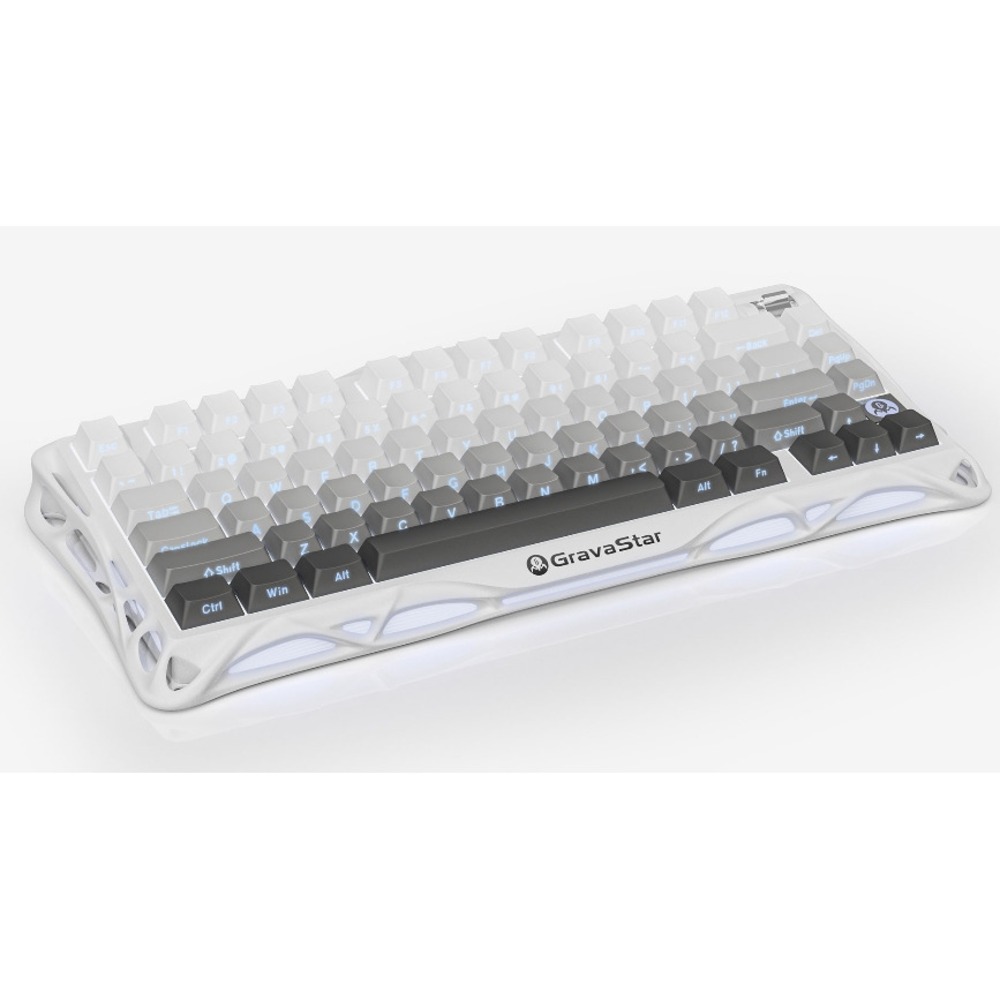 Клавиатура компьютерная GravaStar Mercury K1 Gradient White