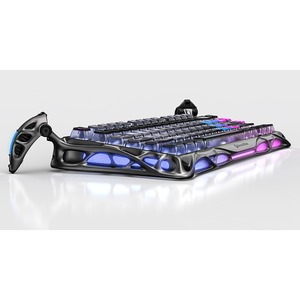 Клавиатура компьютерная GravaStar Mercury K1 Pro Cyberpunk BLK