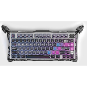 Клавиатура компьютерная GravaStar Mercury K1 Pro Cyberpunk BLK