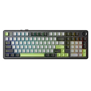 Клавиатура компьютерная AULA F99Pro Black-Gray-Green