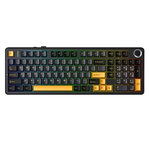 Клавиатура компьютерная AULA F99Pro Black-Dark Blue-Orange