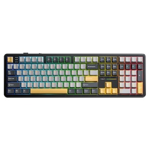 Клавиатура компьютерная AULA F108 Gray-Orange-Deep Gray